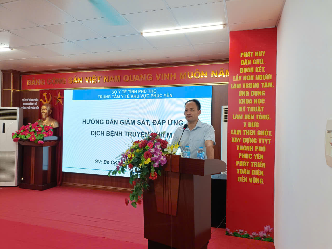 TẬP HUẤN "GIÁM SÁT DỊCH BỆNH TRUYỀN NHIỄM NĂM 2025"