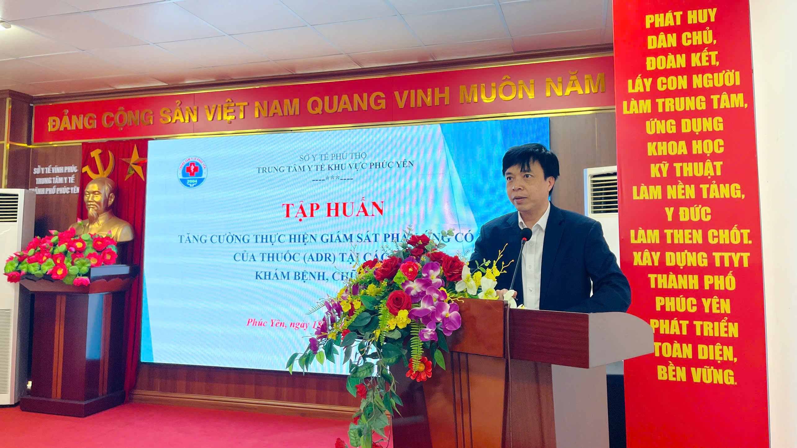 TẬP HUẤN TĂNG CƯỜNG GIÁM SÁT PHẢN ỨNG CÓ HẠI CỦA THUỐC (ADR).