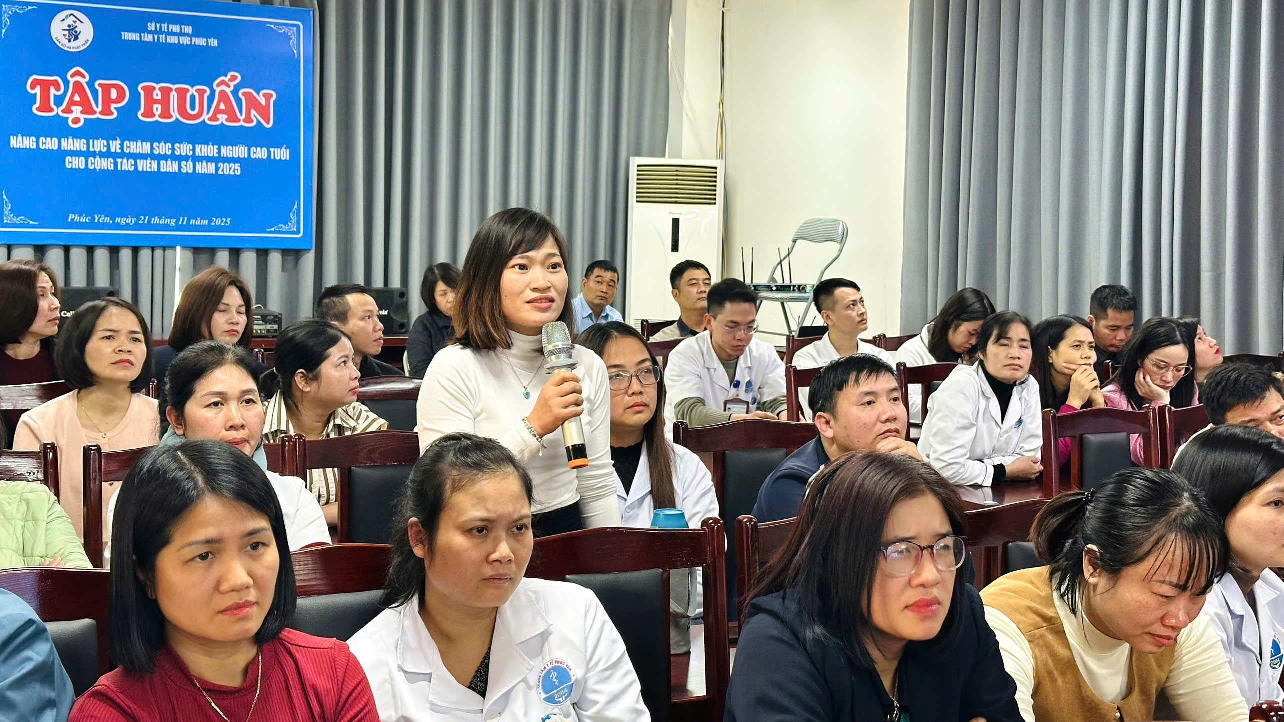 TTYT KHU VỰC PHÚC YÊN TỔ CHỨC HỘI NGHỊ VIÊN CHỨC VÀ NGƯỜI LAO ĐỘNG NĂM 2026.